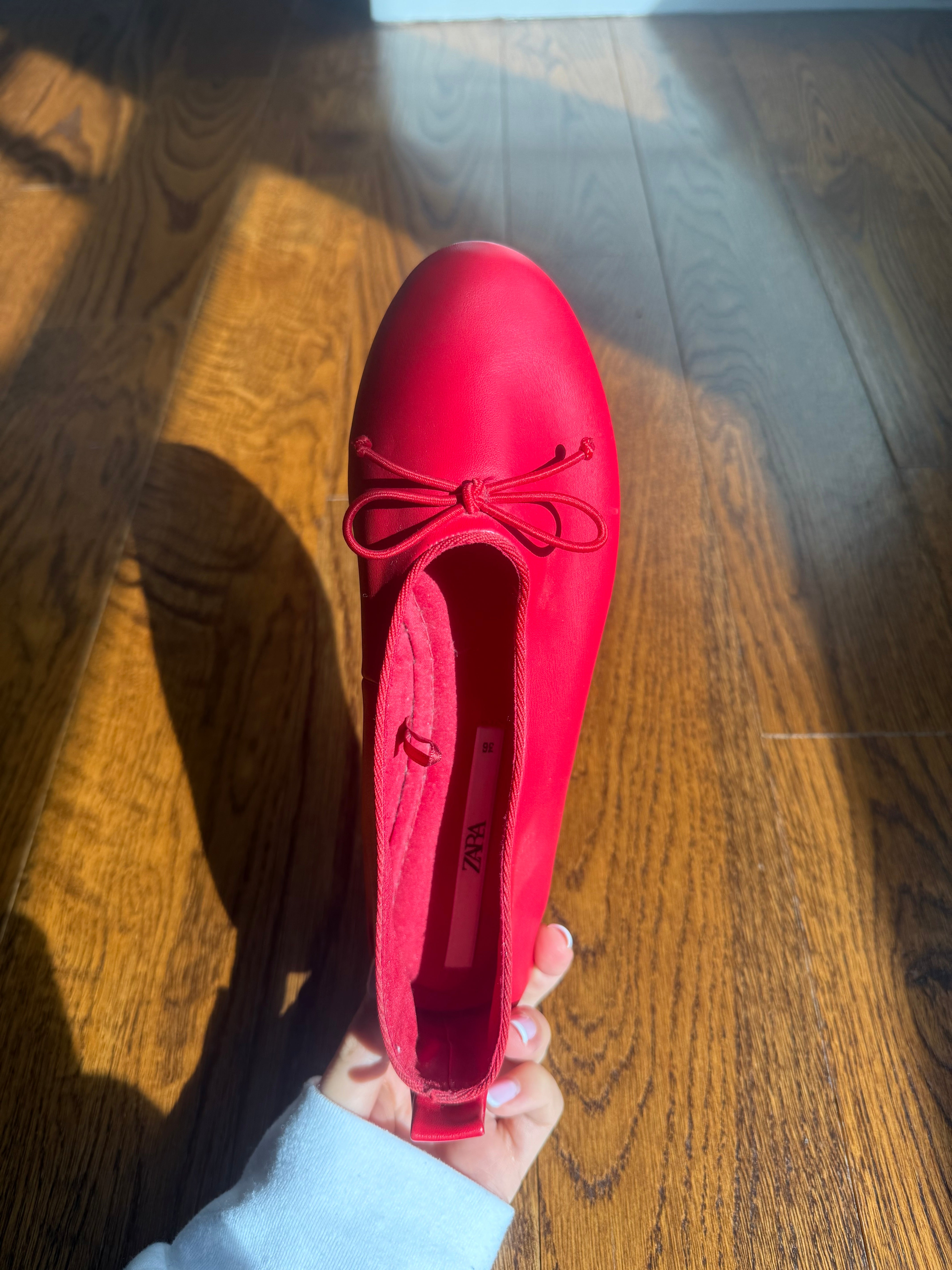 Zara ballet flats