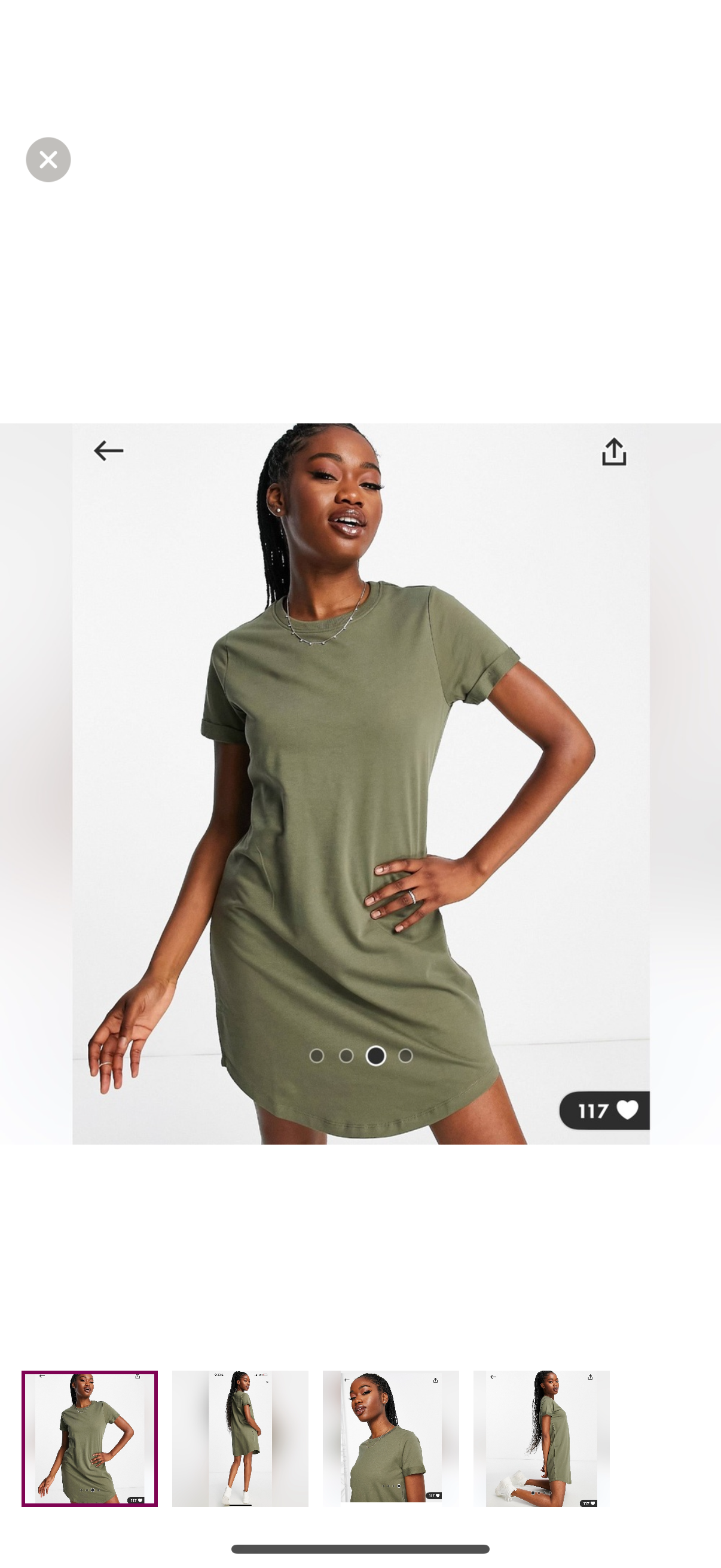 Noisy may Alexa sweatshirt dress NWT size M