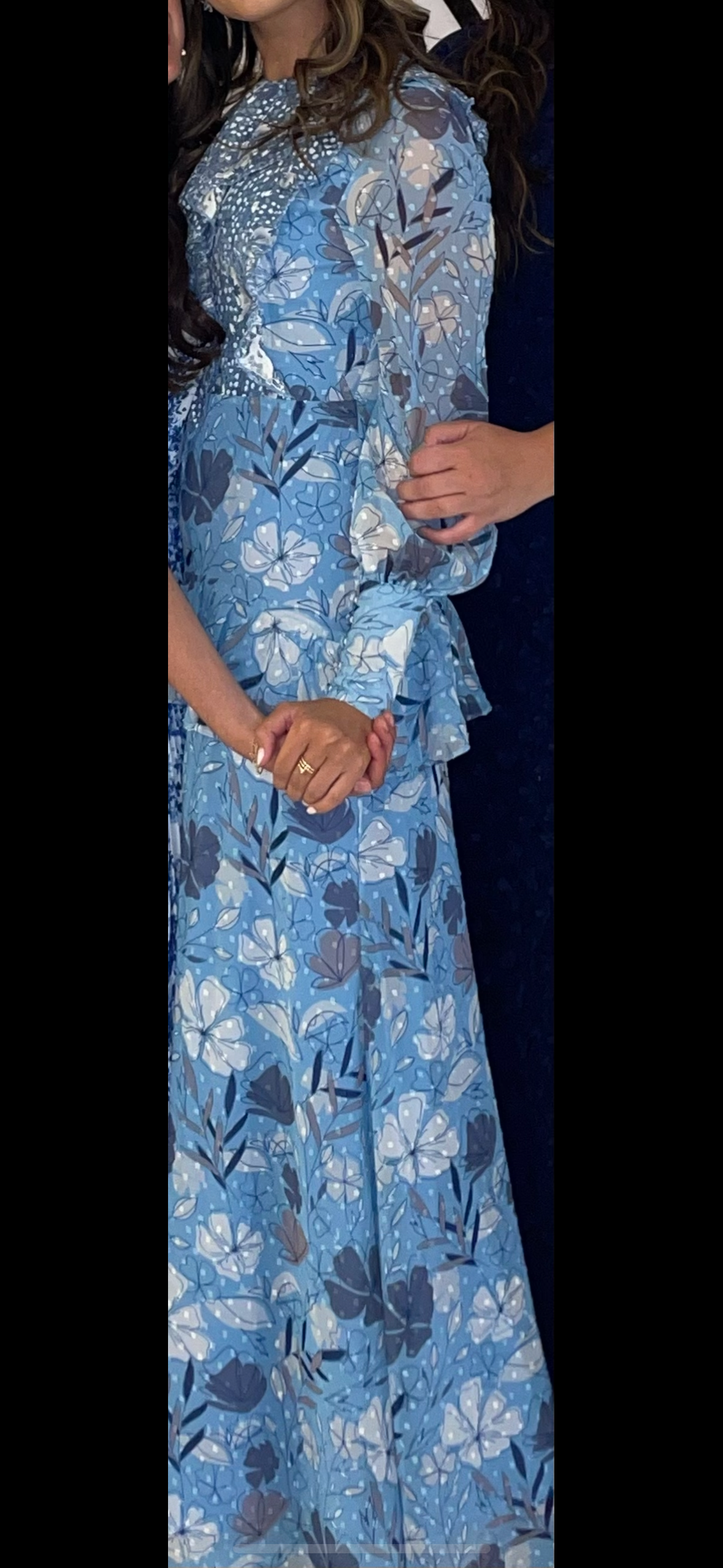 Raquel Blue Gown