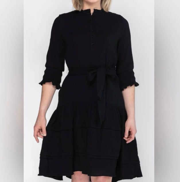 Black Gauze Dress