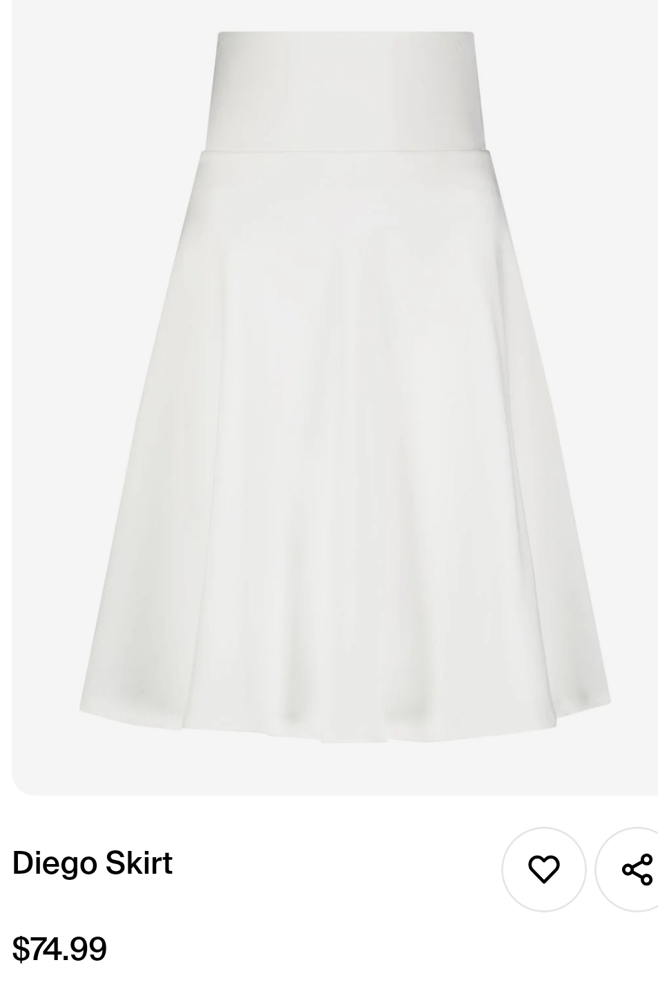 White Skirt