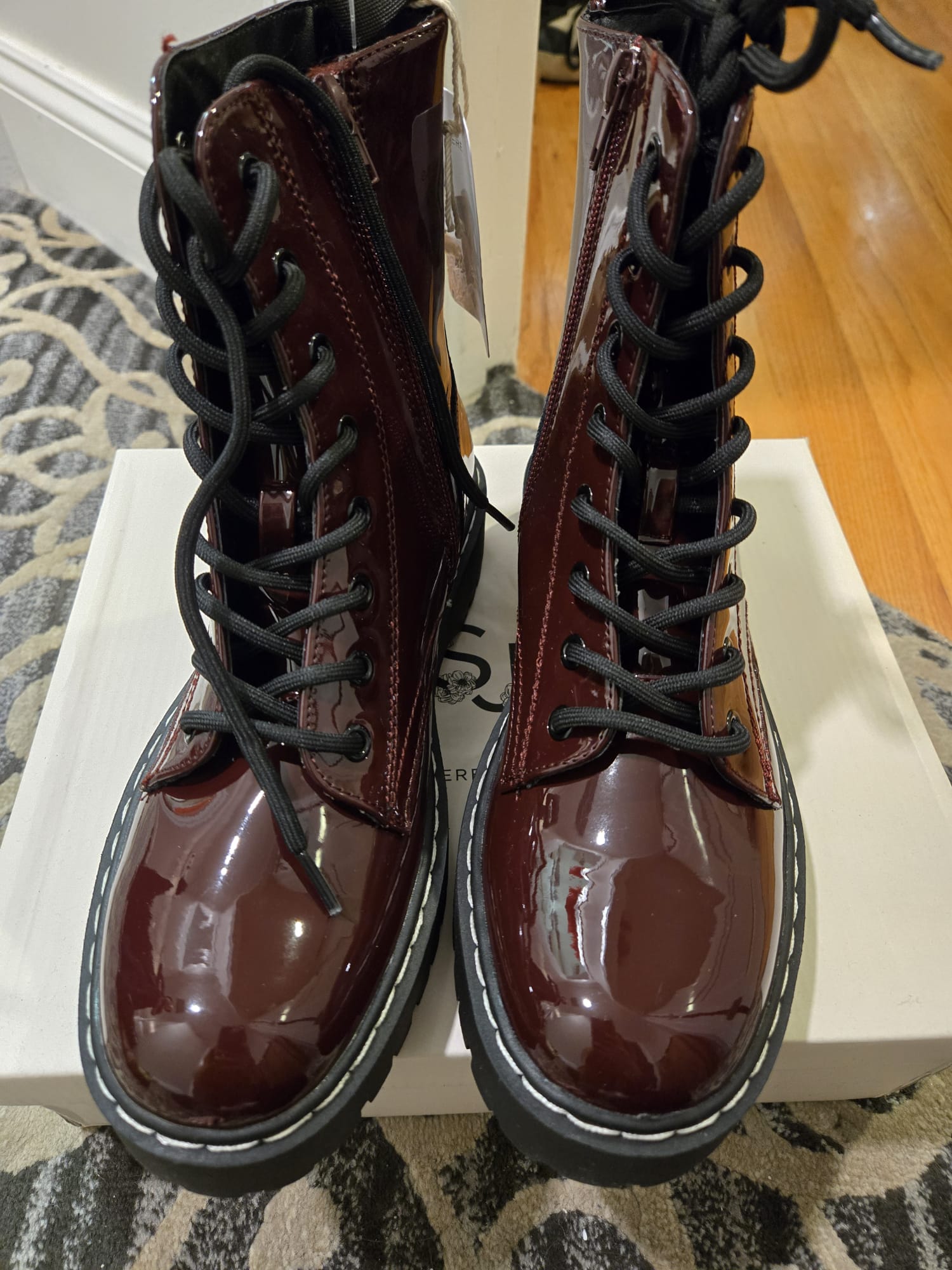 Burgundy Boots