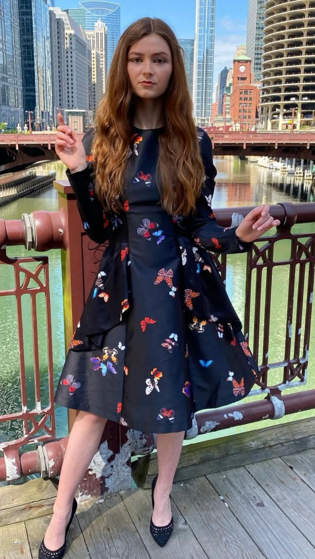 butterfly dress