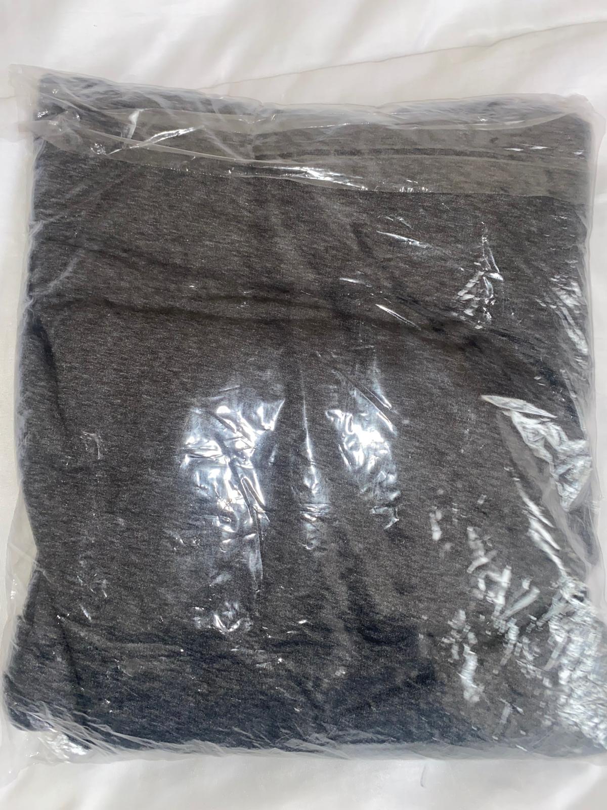 Modest Tracksuit Dress Set (Jumper dress with Trousers) (Dark Grey)