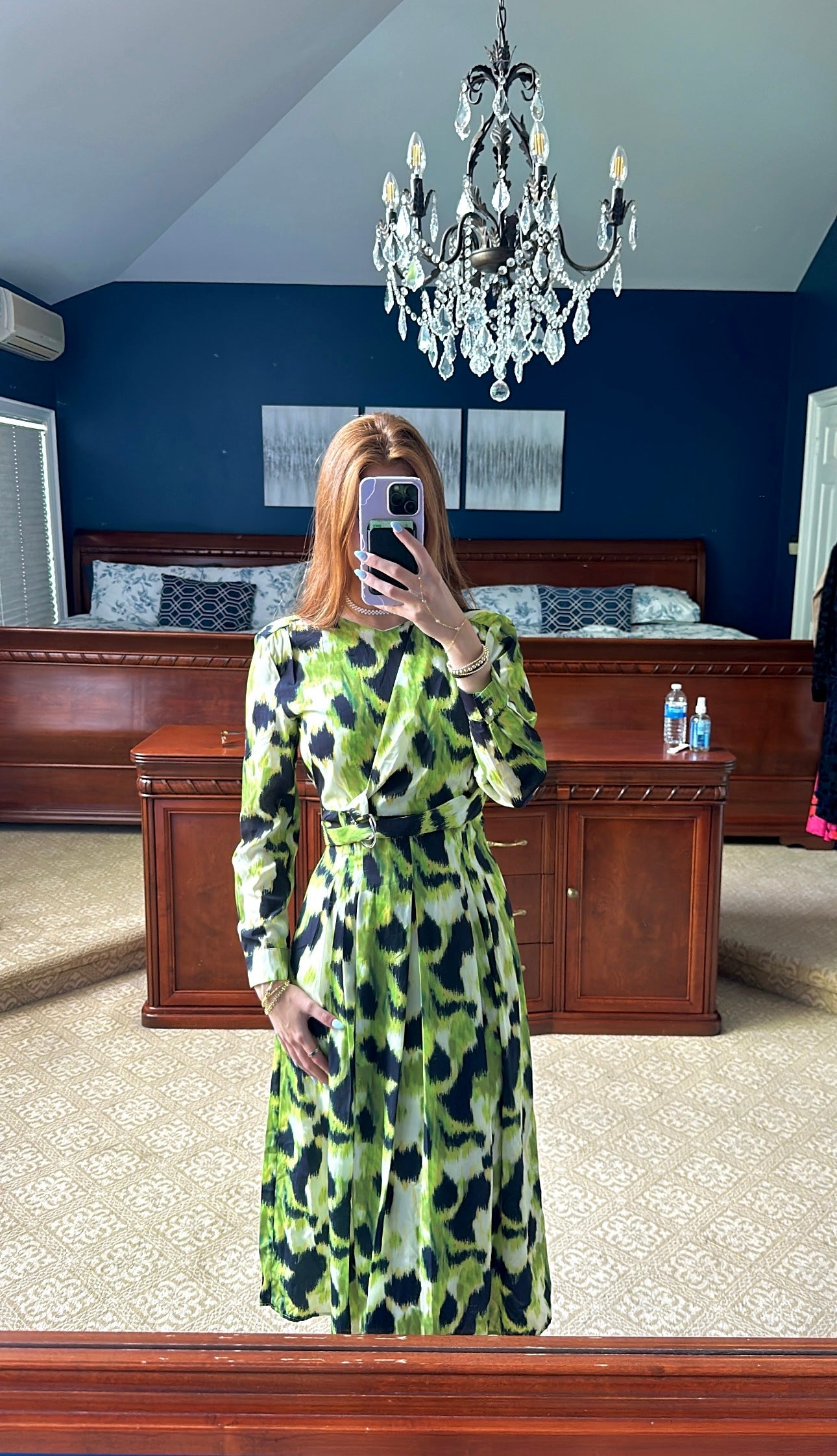 printed dress