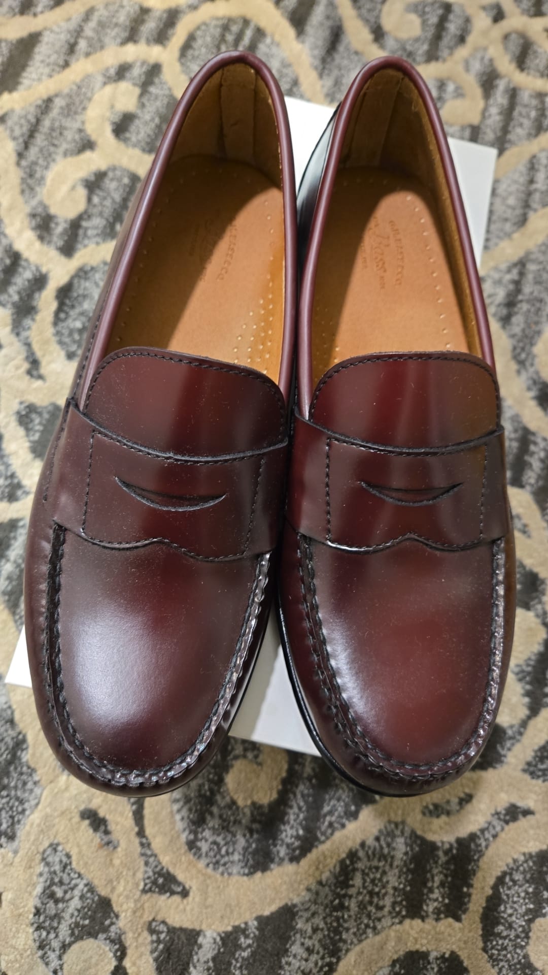Bass Burgundy Loafers