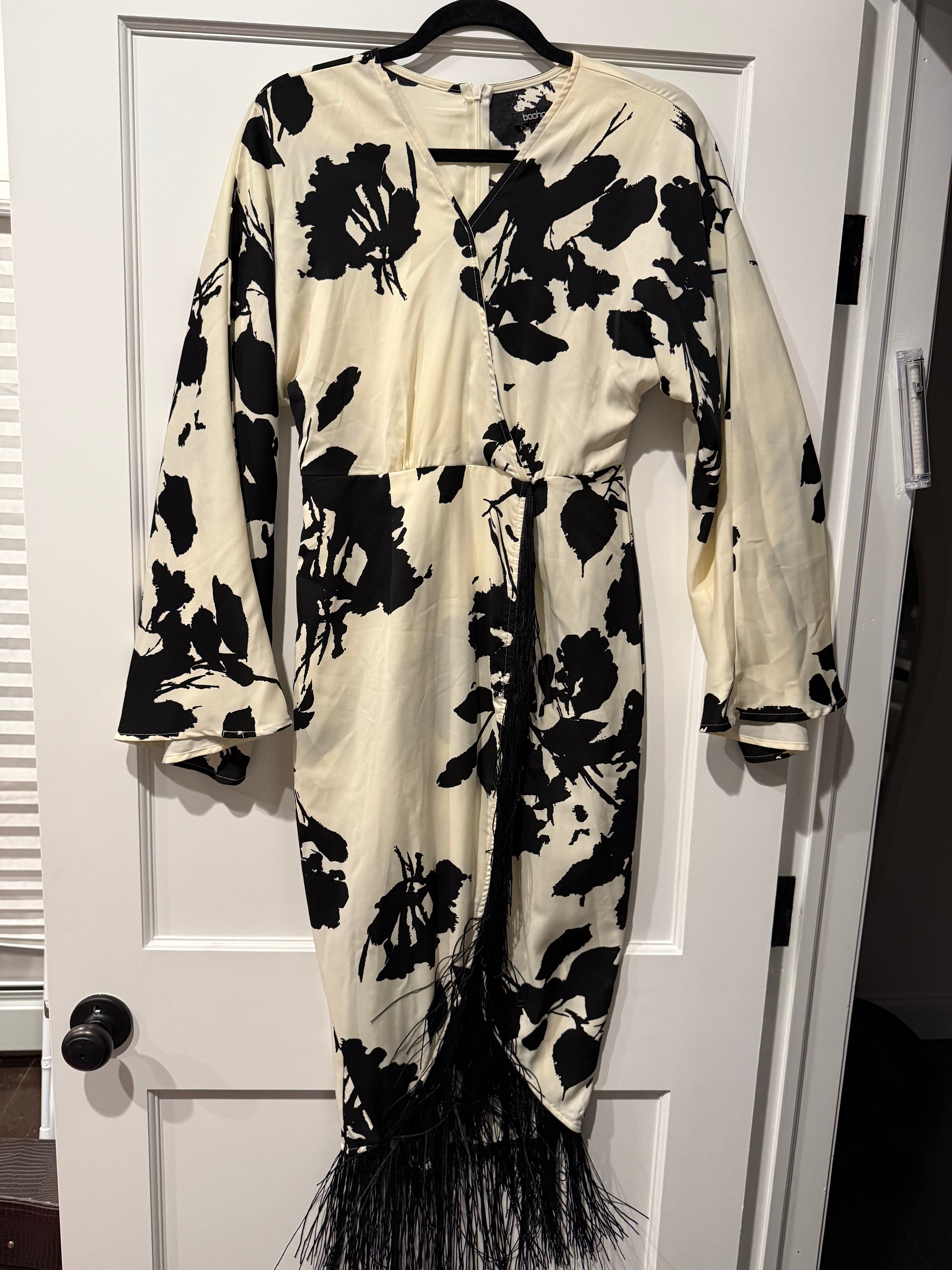 Tassel Wrap Dress