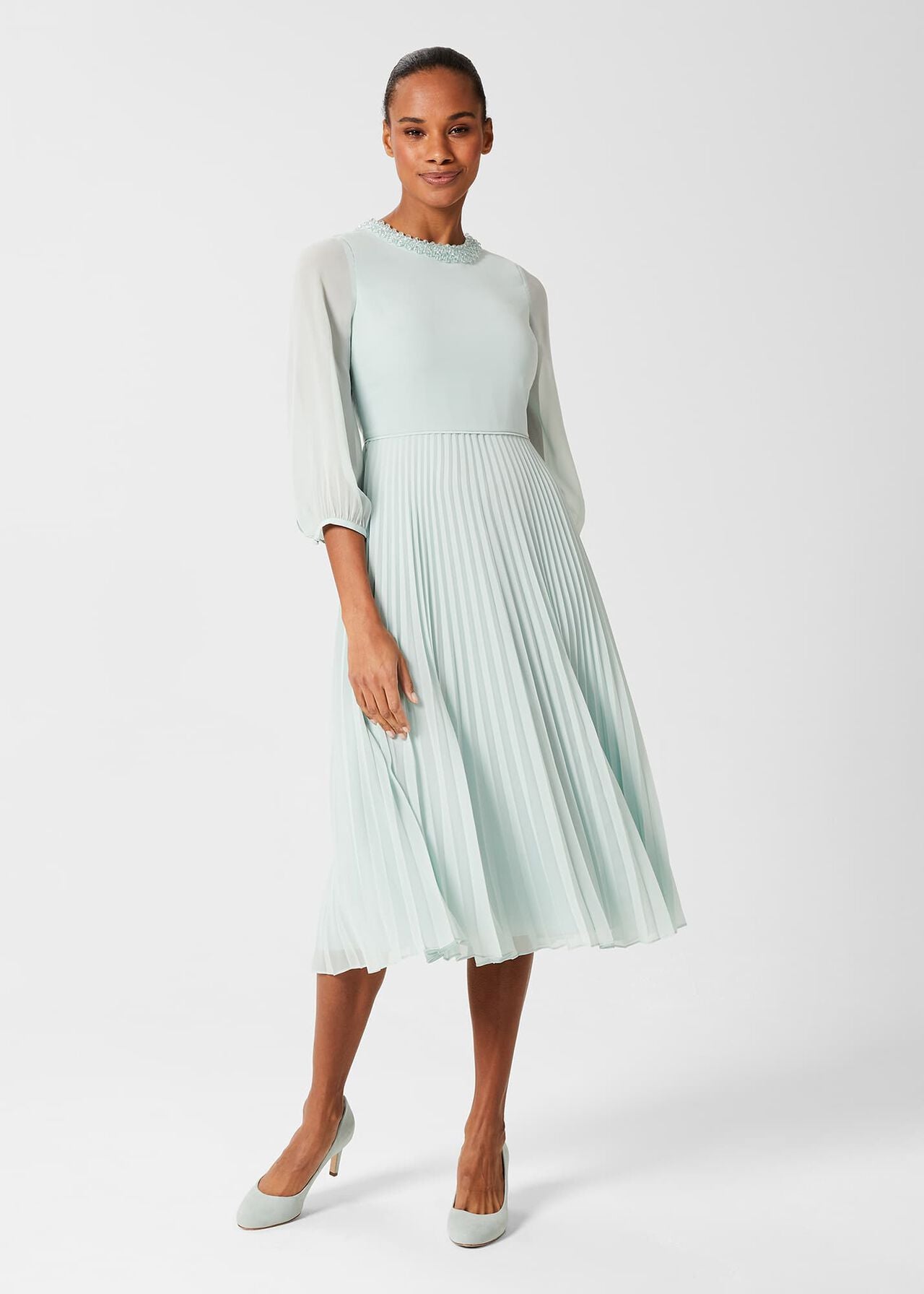 Silk Pastel Dress