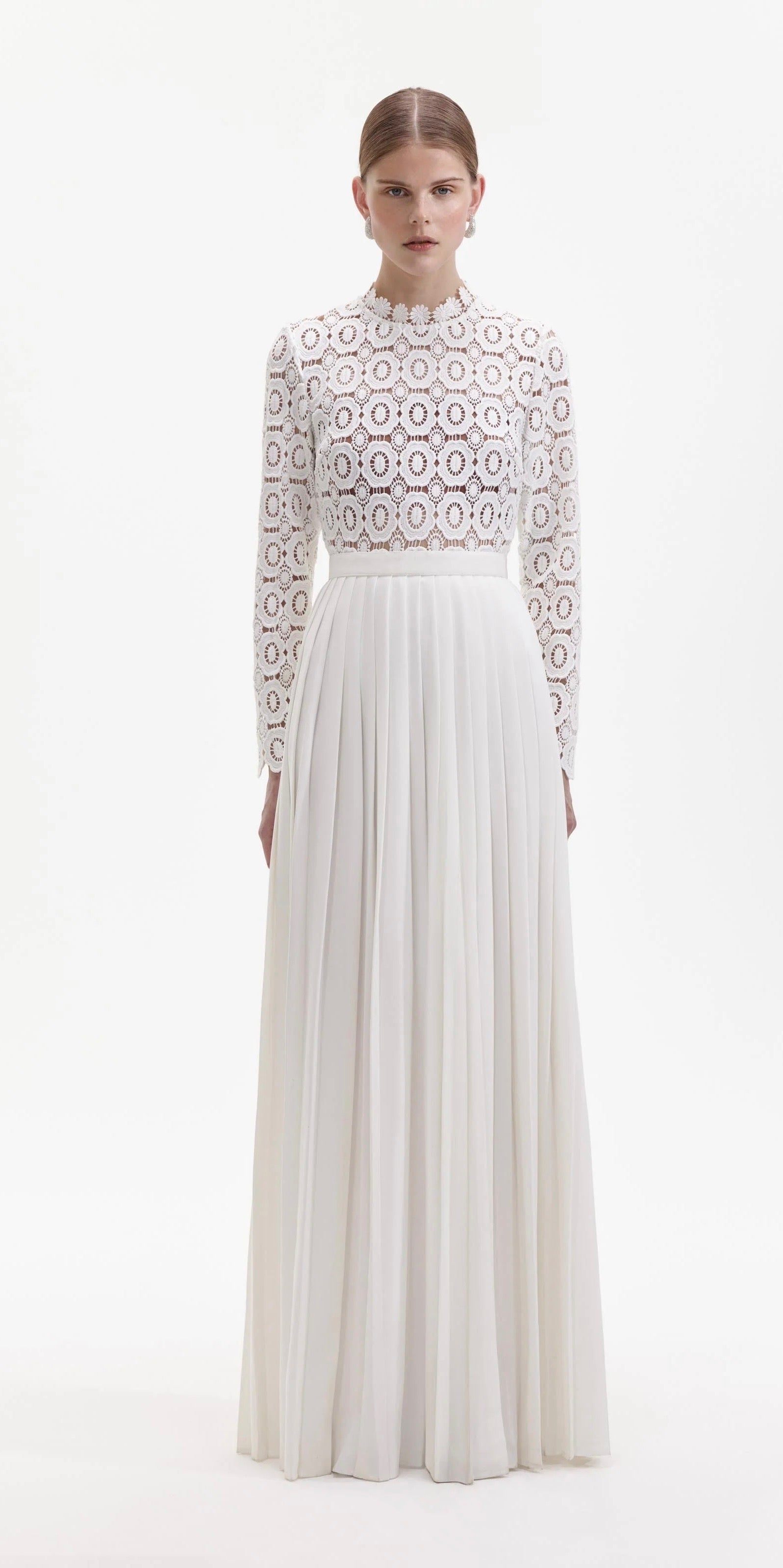 Self Portrait White Gown