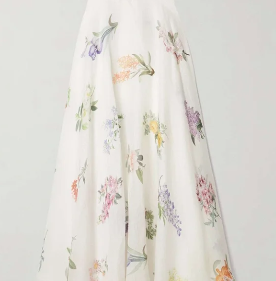 Zimmerman Natura floral top and skirt set size 0P