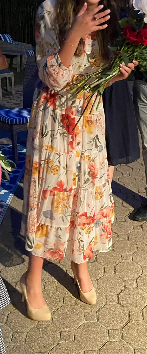 Floral Print Dress