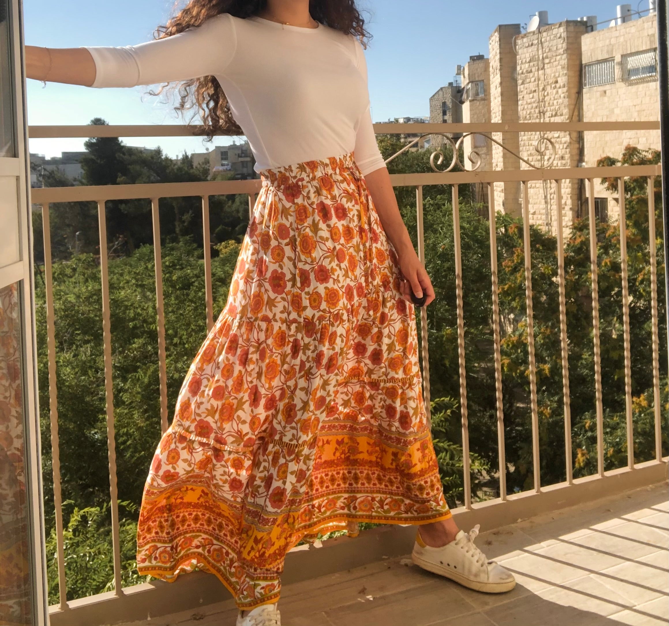 Floral summer maxi