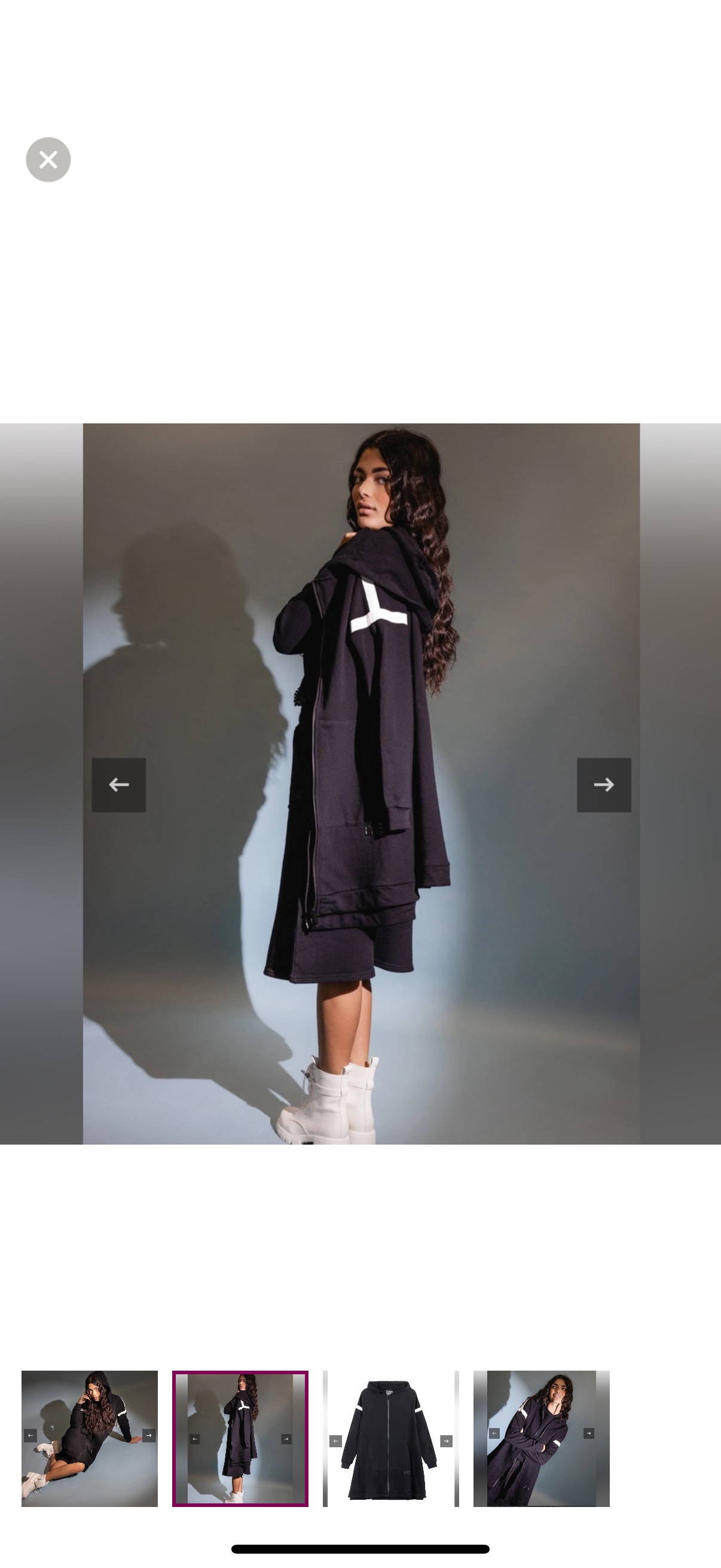 Byke size L NWT oversized sweatshirt dress