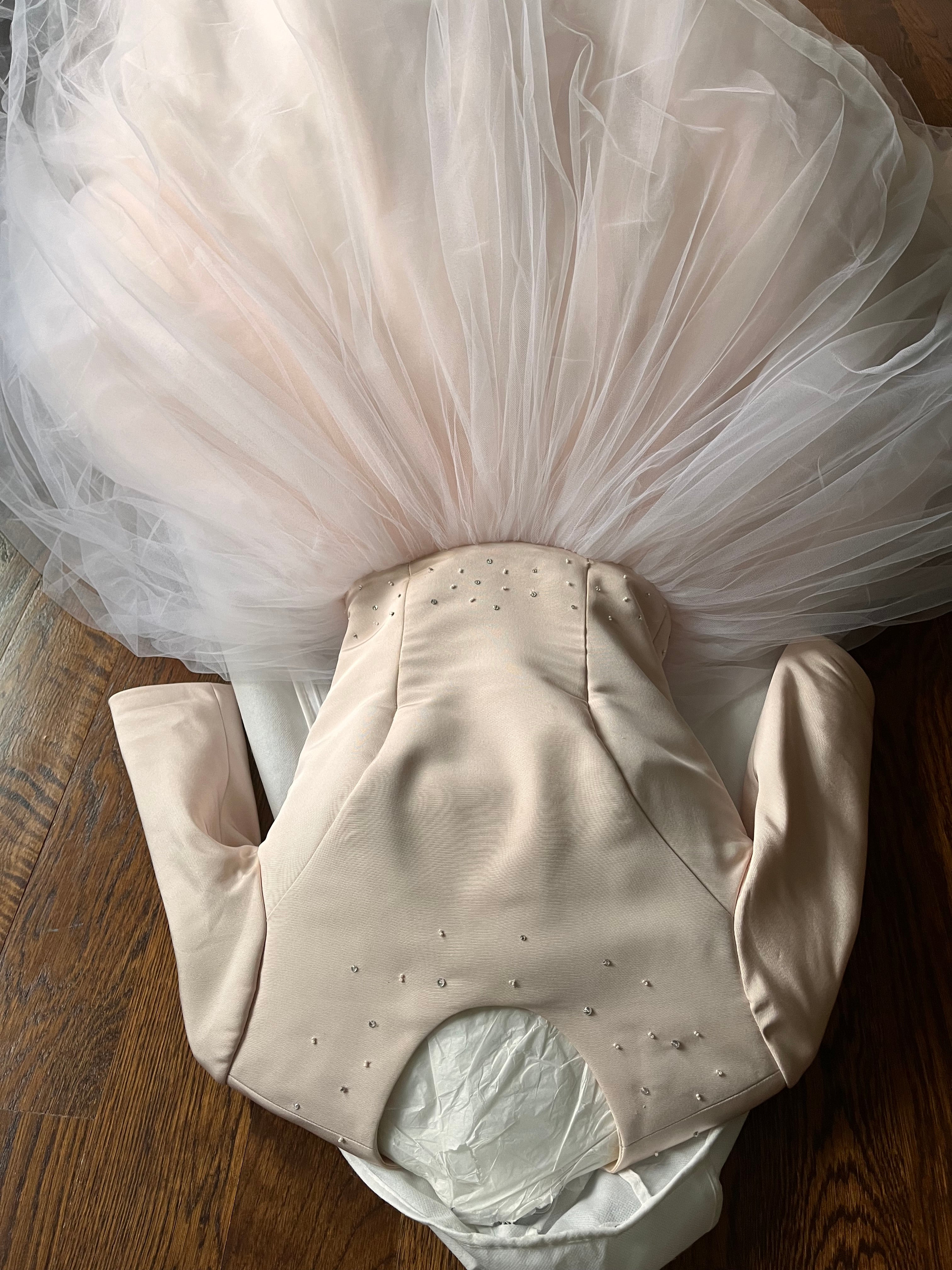 Lucia Rodriguez custom gown
