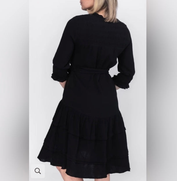 Black Gauze Dress